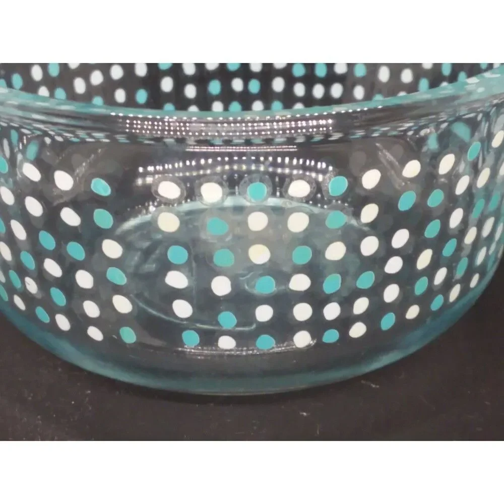 Pyrex blue white